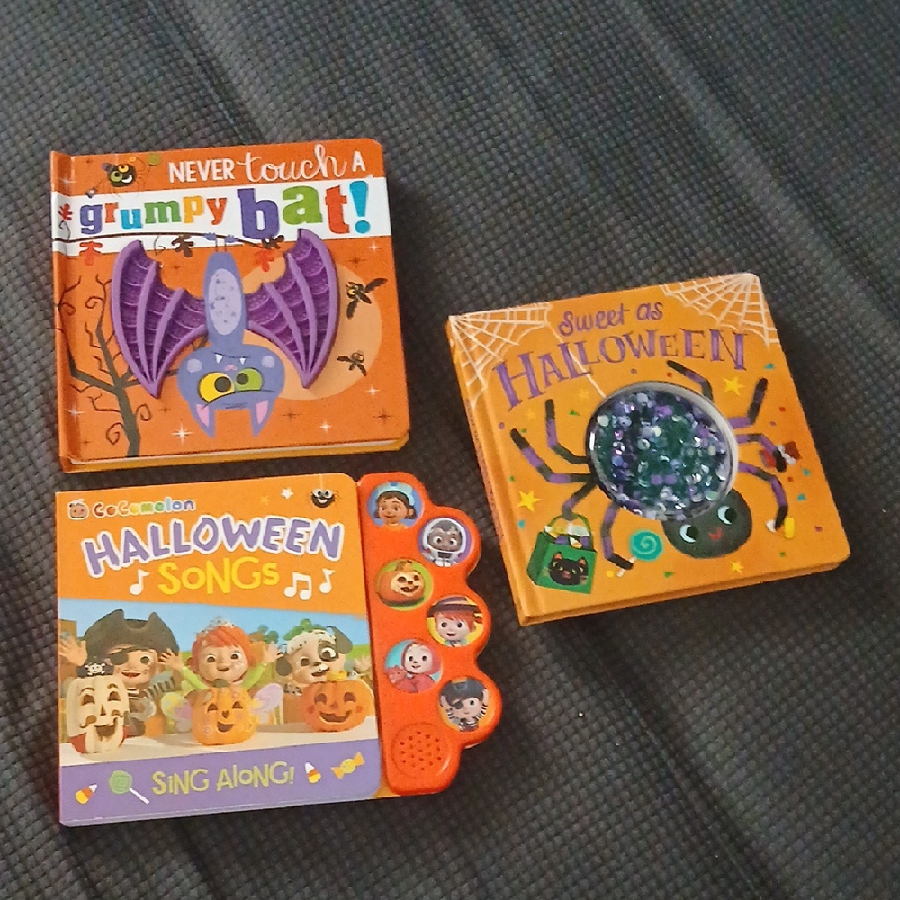 Set of Halloween Themed Children's Books